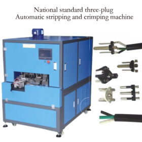 French Plug Automatic Wire Stripping and Crimping Machine WPM-3860