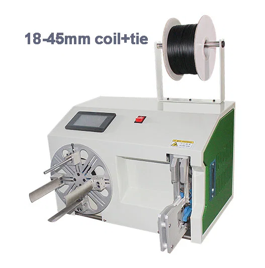 Coiling binding machine
