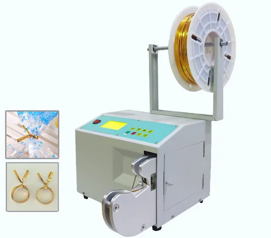 Gold wire twist ties machine for plastic bags WPM-GW