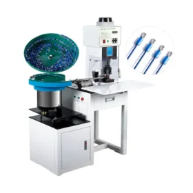 Loose Terminal Crimping Machine With Vibration Plate Feeding WPM-160