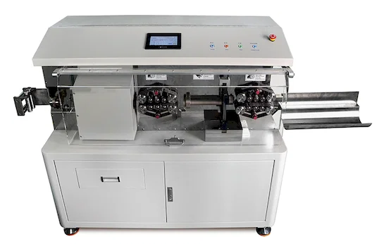 Auto Coaxial Cable Cutting Stripping Machine WPM-9935