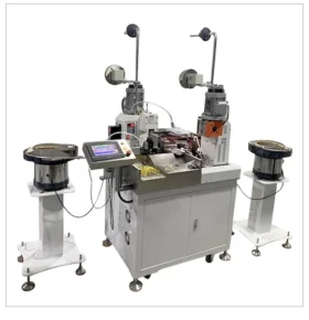 Auto Double-Head Vibrating Crimp Machine