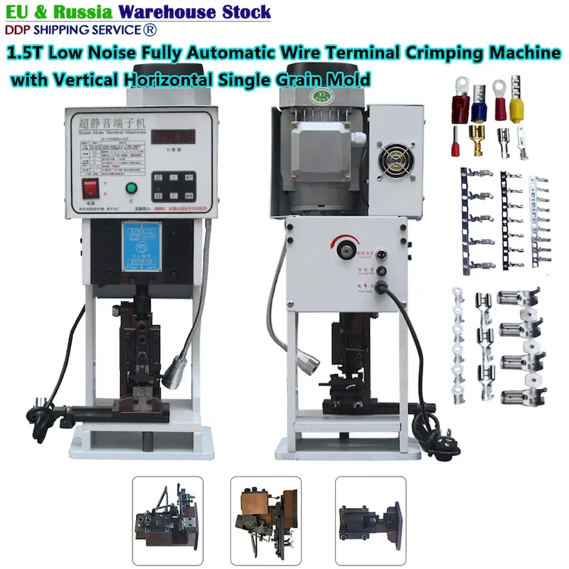 WPM 1.5T Automatic Terminal Crimping Machine – 110V/220V
