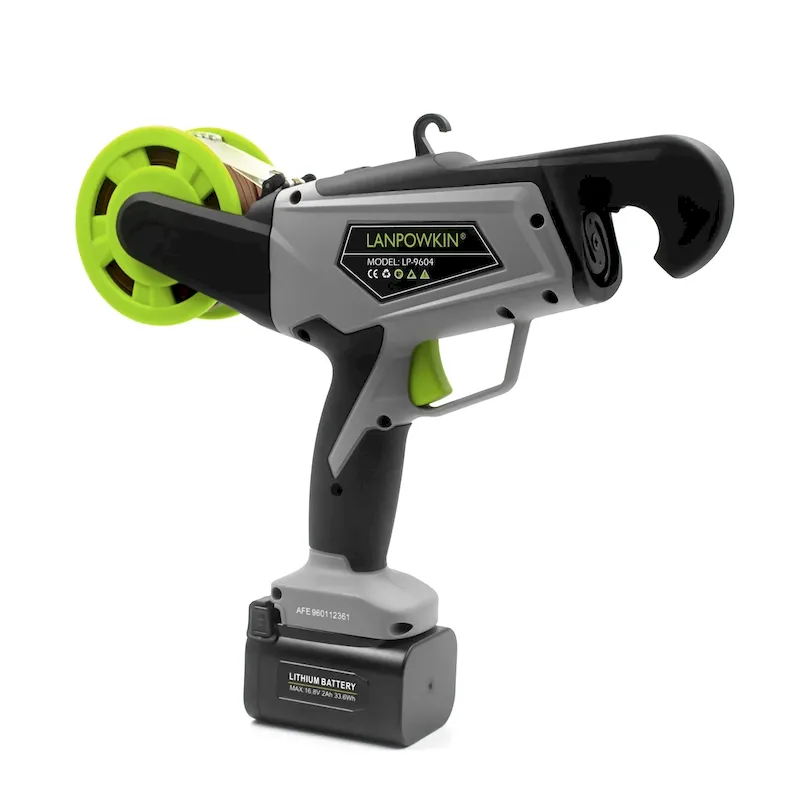 Automatic Electric Plant Tying Machine – LED Display Vine & Stem Binder for Farm & Garden