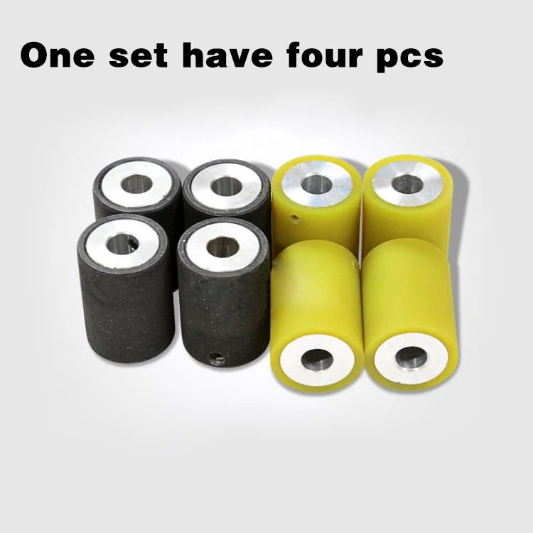 4PCS Rubber Rollers – Wire Stripping Machine Feeding