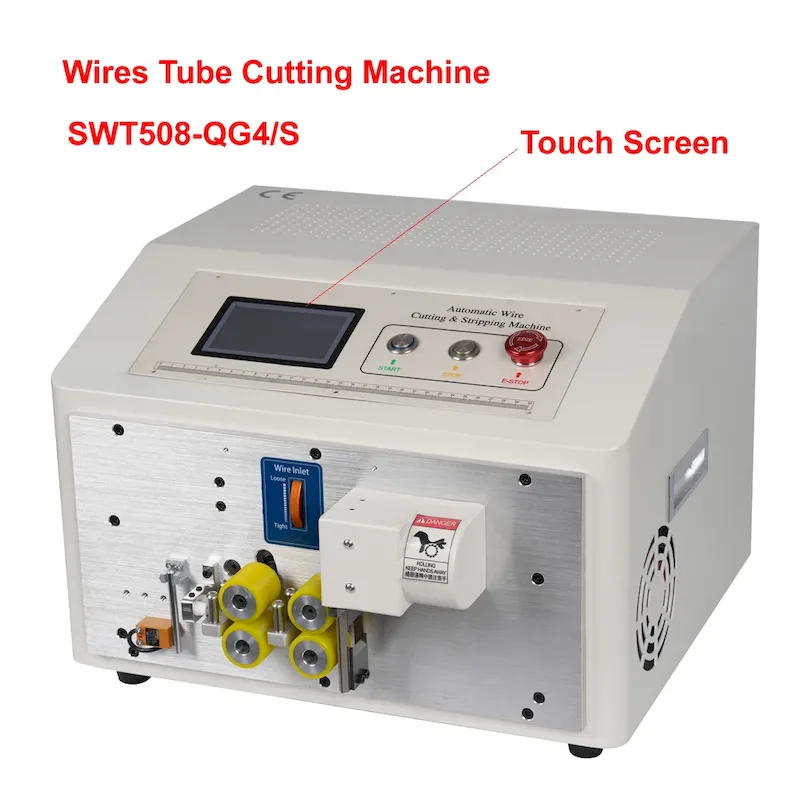 Automatic Wire & Tube Cutting Machine – Touch Screen Cutter WPM-QG4/S