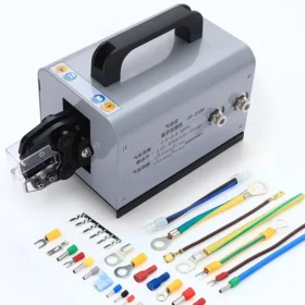 Pneumatic Wire Crimper 0.25-16mm² – Ring Terminal Crimping Machine