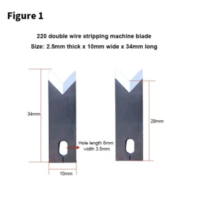 Wire Cut Machine: High-Speed Steel Blade Wire Stripping Machine: Automatic Cutting, Terminal Peeling, Tin Coated