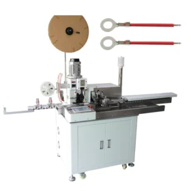 Fully Automatic 5-Wire Cutting Stripping Crimping Tinning Machine WPM-C01