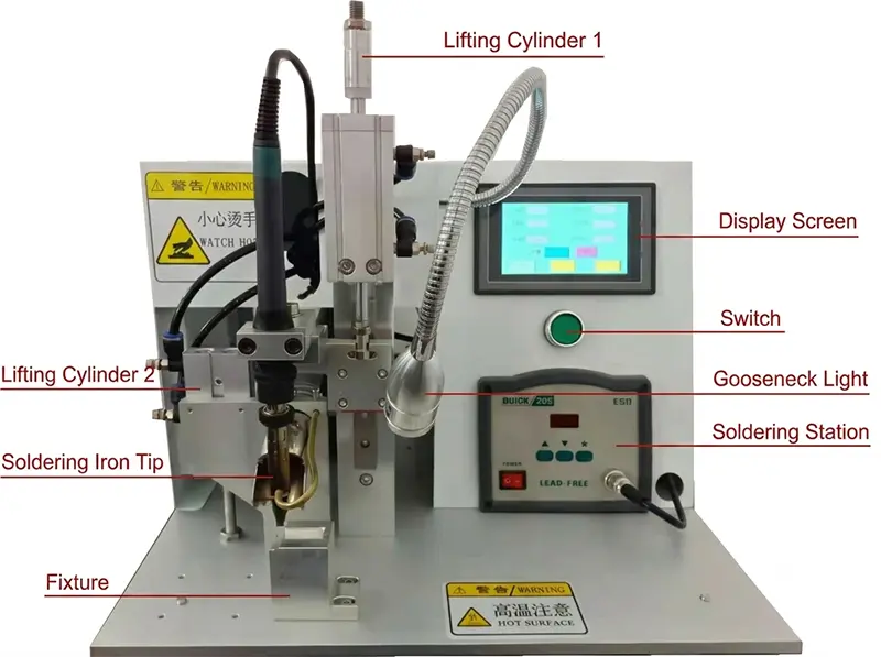 Semi-Automatic Soldering Machine User Manual | Technical Specifications & Operation Guide